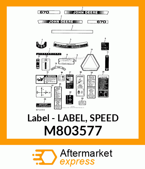 Label - LABEL, SPEED M803577