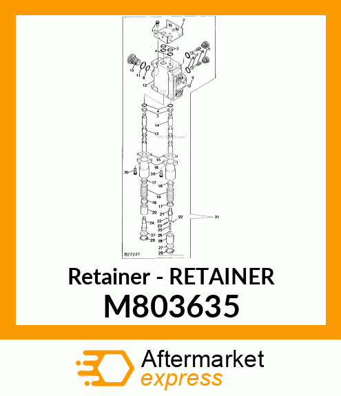 Retainer M803635