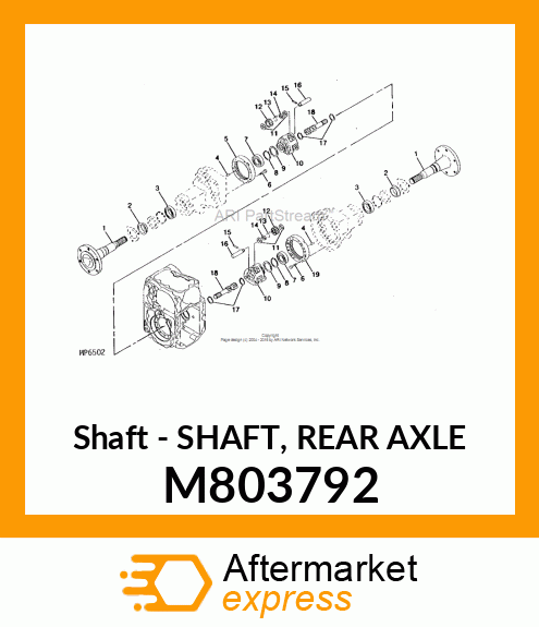 Shaft M803792