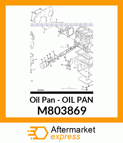 Oil Pan M803869