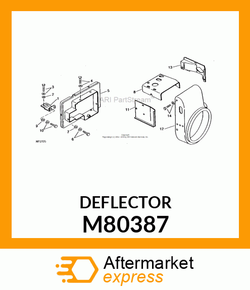 Deflector M80387