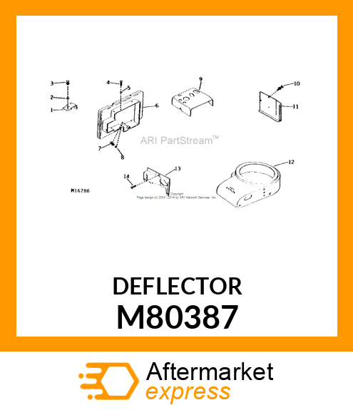 Deflector M80387