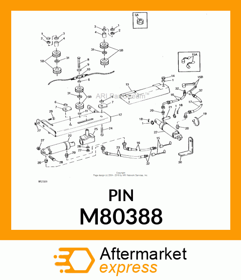 Pin Fastener M80388