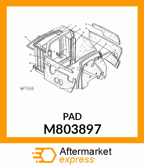 Pad M803897