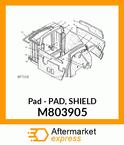 Pad Shield M803905