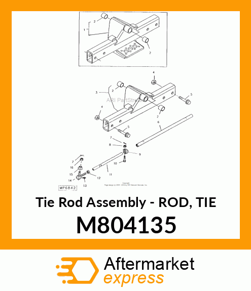 Tie Rod Assembly M804135