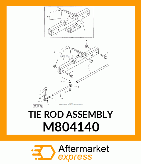 Tie Rod Asm M804140