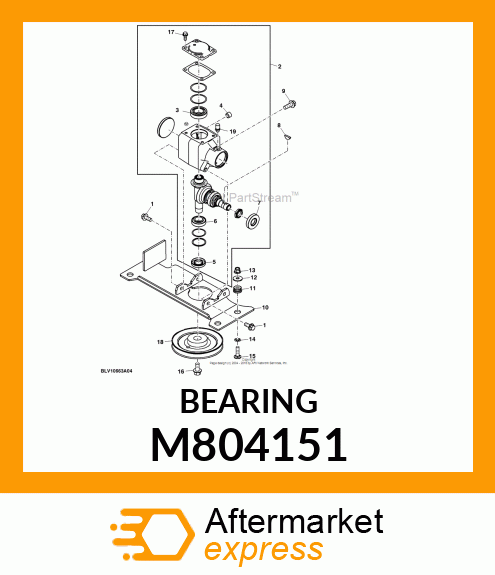 BEARING 32006 M804151