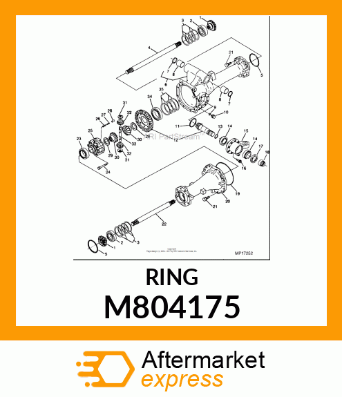 PACKING G170 M804175