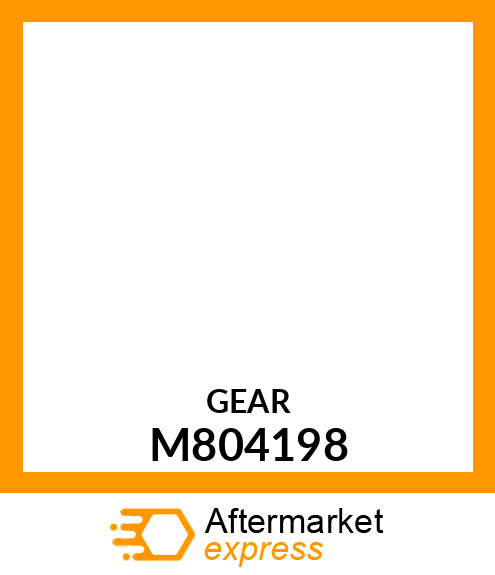 GEAR, FRONT FINAL M804198