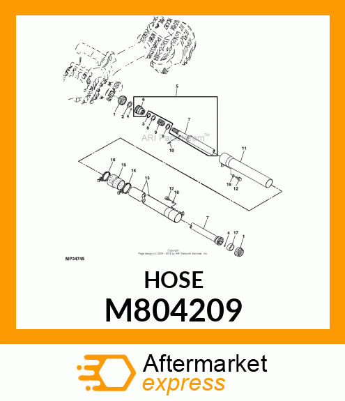 BOOT, SHAFT COVER M804209