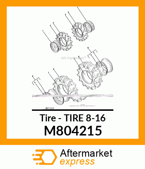 Tire M804215