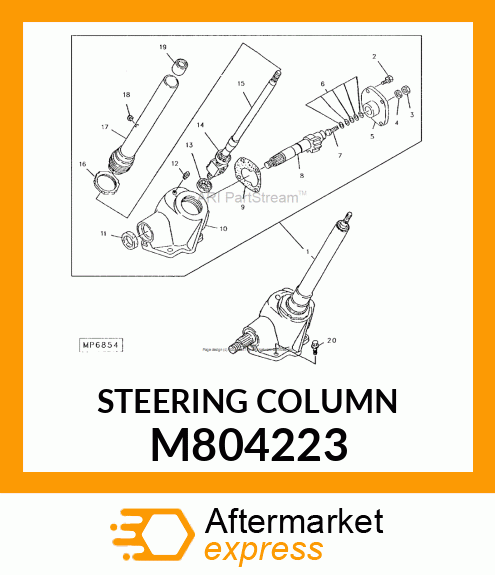 Steering Column M804223