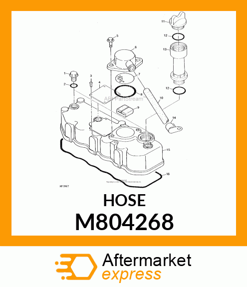 HOSE (VINYL) 16 X 20 X 950 M804268