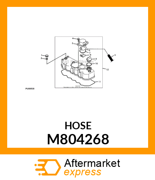 HOSE (VINYL) 16 X 20 X 950 M804268