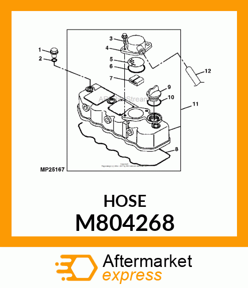 HOSE (VINYL) 16 X 20 X 950 M804268