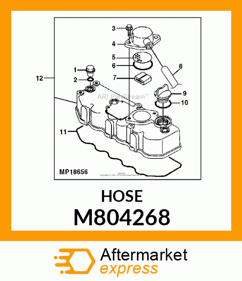 HOSE (VINYL) 16 X 20 X 950 M804268