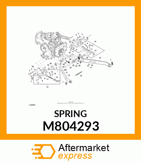 SPRING M804293