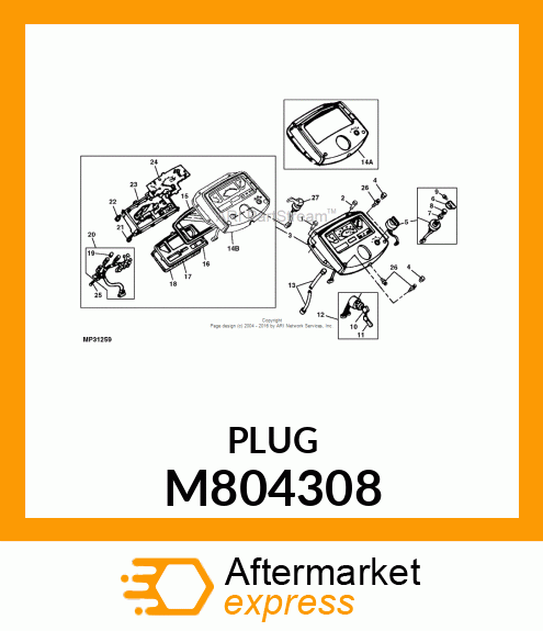 PLUG 15 M804308