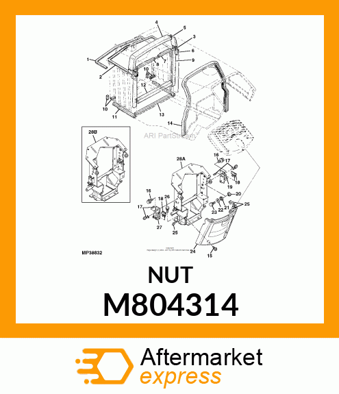 NUT 5 M804314