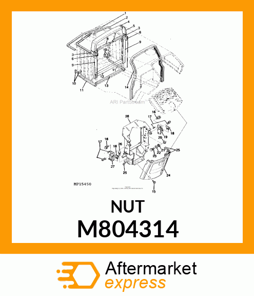 NUT 5 M804314