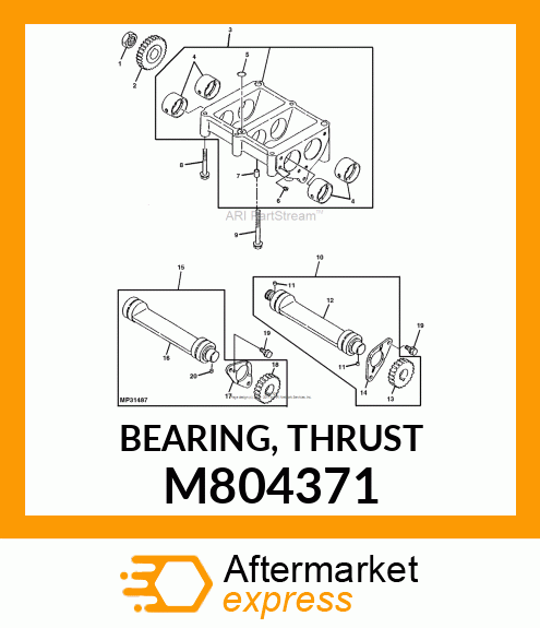 BEARING, THRUST M804371