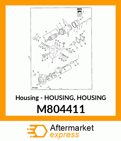 Housing M804411