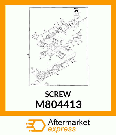 Screw M804413