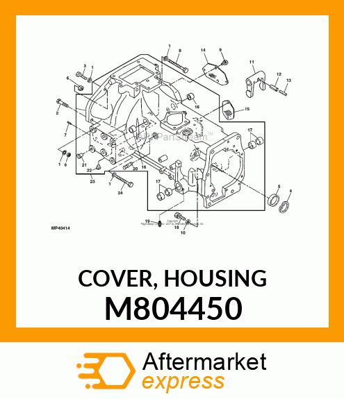 COVER, HOUSING M804450