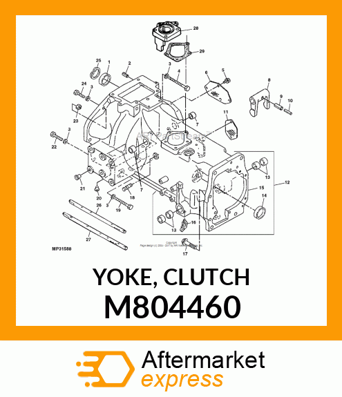 YOKE, CLUTCH M804460