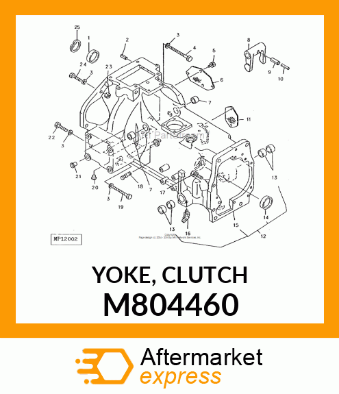 YOKE, CLUTCH M804460