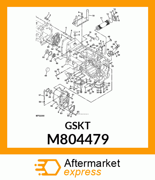 GASKET, TRANS. M804479