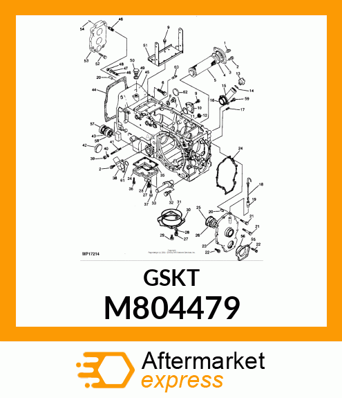 GASKET, TRANS. M804479