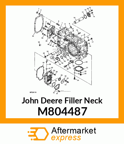 FILLER NECK, FILLER, OIL M804487