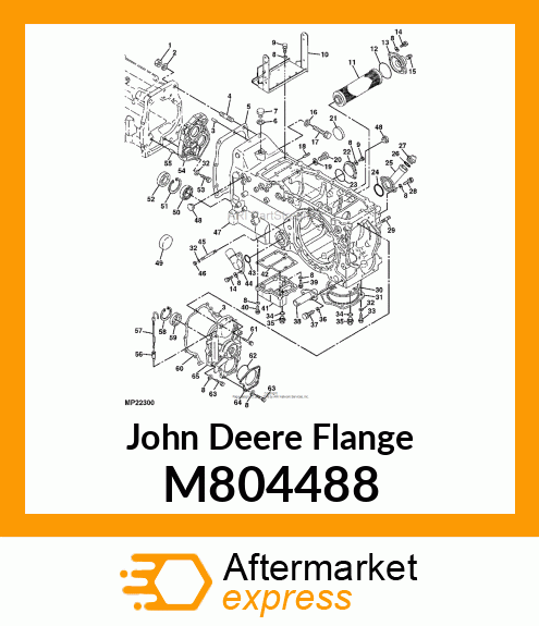 FLANGE, FLANGE, PIPE M804488