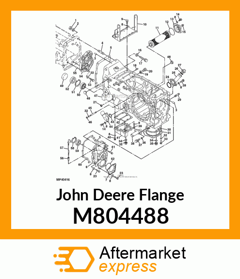 FLANGE, FLANGE, PIPE M804488