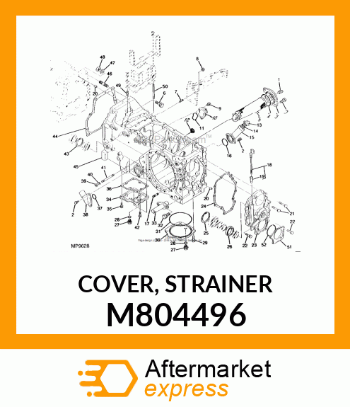 COVER, STRAINER M804496