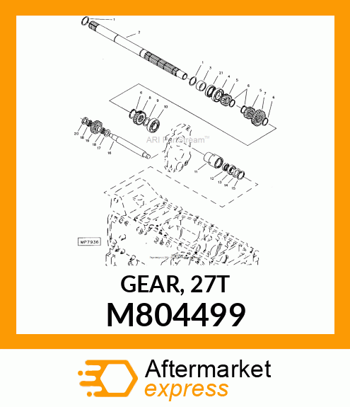 GEAR, 27T M804499