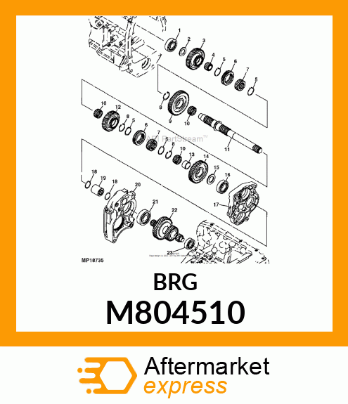 BUSHING, COLLAR, SPLINE M804510