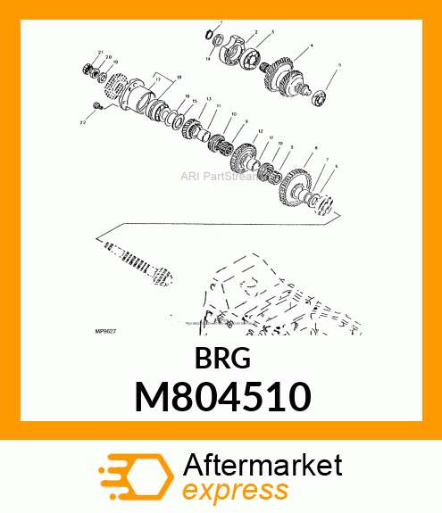 BUSHING, COLLAR, SPLINE M804510