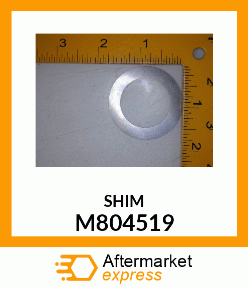 SHIM, 30X45X0.1 M804519