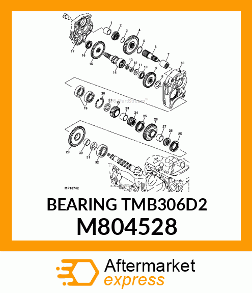 BEARING TMB306D2 M804528