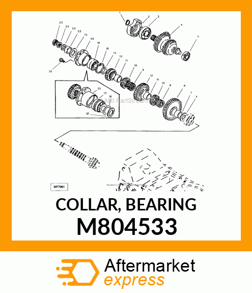 COLLAR, BEARING M804533