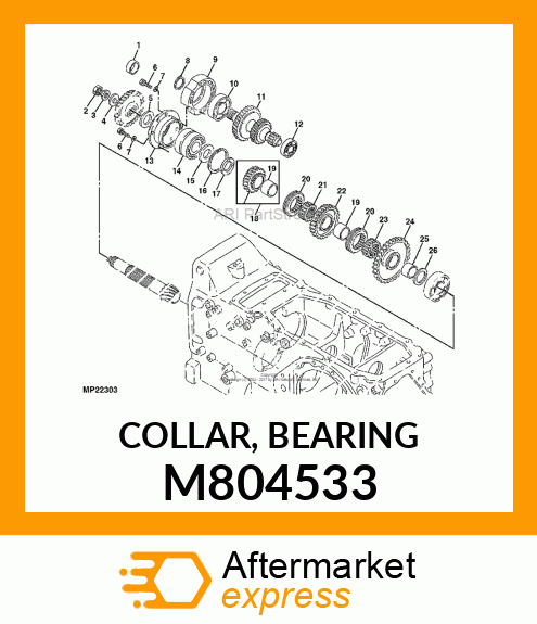 COLLAR, BEARING M804533