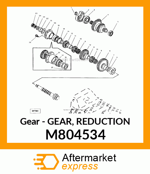 Gear M804534