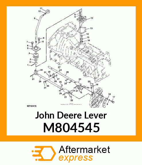 LEVER, RANGE M804545