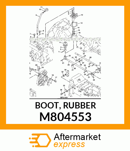 BOOT, RUBBER M804553