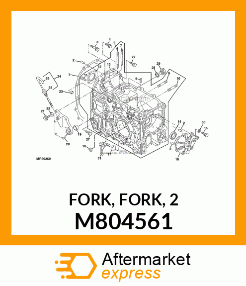 FORK, FORK, 2 M804561