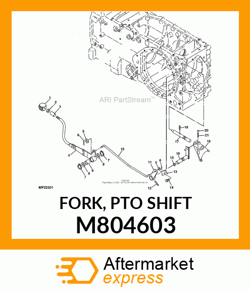 FORK, PTO SHIFT M804603