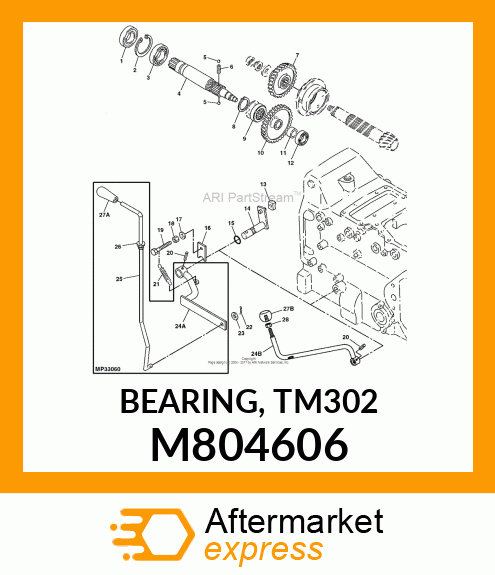 BEARING, TM302 M804606